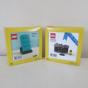 NEW Lego Teal Brick & Vintage Camera Sets 6346101 & 6392343
